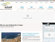 Tablet Screenshot of estoril-portugal.com